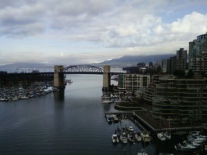 View from Granville Street bridge, Vancouver