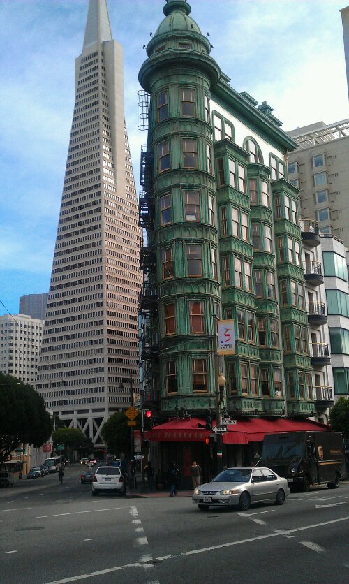 old and new in San Francisco